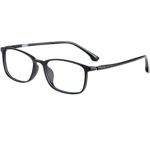 Plastic steel glasses frame retro glasses frame men's ultralight casual large frame glasses women's prescription glasses 9801