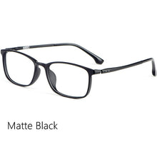 Load image into Gallery viewer, Plastic steel glasses frame retro glasses frame men&#39;s ultralight casual large frame glasses women&#39;s prescription glasses 9801