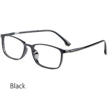 Load image into Gallery viewer, Plastic steel glasses frame retro glasses frame men&#39;s ultralight casual large frame glasses women&#39;s prescription glasses 9801