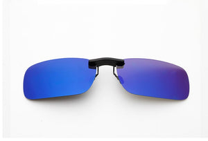 Polarized Clip On Sunglasses Driving Day Night Vision Lens Unisex Sports Fishing For Myopia Glasses Glasses Trip Travel Outdoor