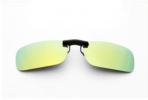 Polarized Clip On Sunglasses Driving Day Night Vision Lens Unisex Sports Fishing For Myopia Glasses Glasses Trip Travel Outdoor