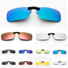 Load image into Gallery viewer, Polarized Clip On Sunglasses Driving Day Night Vision Lens Unisex Sports Fishing For Myopia Glasses Glasses Trip Travel Outdoor