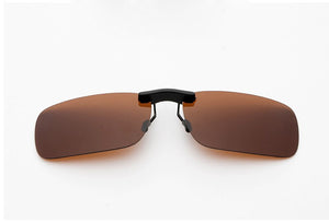 Polarized Clip On Sunglasses Driving Day Night Vision Lens Unisex Sports Fishing For Myopia Glasses Glasses Trip Travel Outdoor