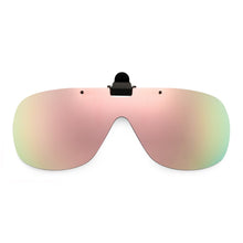 Load image into Gallery viewer, Polarized Clip On Sunglasses Round Women Men Filp up Sunglasses UV400