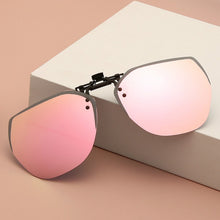 Load image into Gallery viewer, Polarized Clip On Sunglasses Flip Up Sunglasses Photochromic Driving Glasses Mirrored Sunglasses Night Vision Fishing Goggle