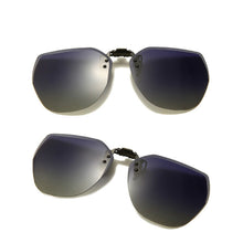 Load image into Gallery viewer, Polarized Clip On Sunglasses Flip Up Sunglasses Photochromic Driving Glasses Mirrored Sunglasses Night Vision Fishing Goggle