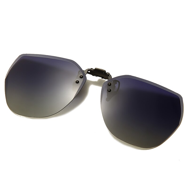 Polarized Clip on Sunglasses Men Women Photochromic Sun Glasses Night Vision Driving Goggle Flip Up Lens Glasses UV400 Oculos