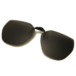Polarized Clip on Sunglasses Men Women Photochromic Sun Glasses Night Vision Driving Goggle Flip Up Lens Glasses UV400 Oculos