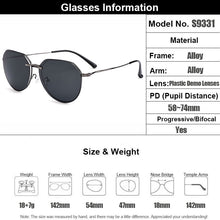 Load image into Gallery viewer, Polarized Clip on Sunglasses Women Square Ultralight Titanium Alloy Sunshade Glasses Frame Men Optical Eyewear S9331