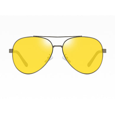 Polarized Color-changing Sunglasses Driving  Night Vision Goggles Day and Glasses Metallic Feel Lightweight Lenses