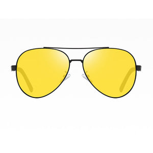 Polarized Color-changing Sunglasses Driving  Night Vision Goggles Day and Glasses Metallic Feel Lightweight Lenses