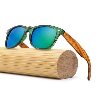 Polarized Custom Logo  Promotional Arm Private Label Wood Bamboo Sunglasses 2023