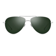Load image into Gallery viewer, Polarized Driving Glasses Aluminium Alloy Silver/Black/Blue Frame Men Sunglasses