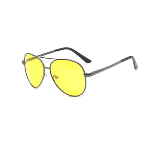Polarized Glasses Yellow Lens Men Sunglasses For Night Driving In The Dark Polaroid Lentes De Sol Amarillo Male Sun Spectacles