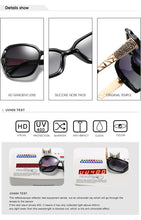 Load image into Gallery viewer, Polarized Ladies Sunglasses Fashionable  Casual Sunglasses for Women  UV Protection Eyewear Oculos Lunette De Soleil Femme