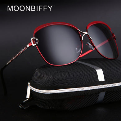 Polarized Ladies Sunglasses Women Gradient Lens Round Sun Glasses Square  Brand Oculos Lunette De Soleil Femme