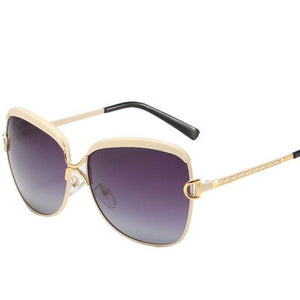Polarized Ladies Sunglasses Women Gradient Lens Round Sun Glasses Square  Brand Oculos Lunette De Soleil Femme