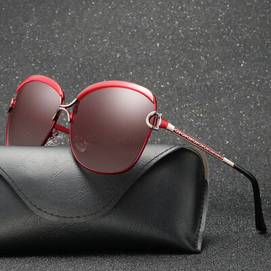 Polarized Ladies Sunglasses Women Gradient Lens Round Sun Glasses Square  Brand Oculos Lunette De Soleil Femme