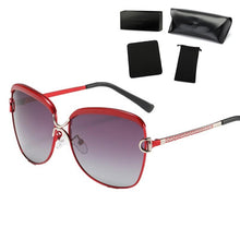 Load image into Gallery viewer, Polarized Ladies Sunglasses Women Gradient Lens Round Sun Glasses Square  Brand Oculos Lunette De Soleil Femme