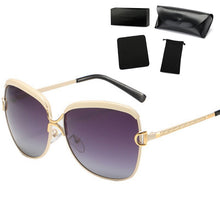 Load image into Gallery viewer, Polarized Ladies Sunglasses Women Gradient Lens Round Sun Glasses Square  Brand Oculos Lunette De Soleil Femme