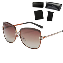 Load image into Gallery viewer, Polarized Ladies Sunglasses Women Gradient Lens Round Sun Glasses Square  Brand Oculos Lunette De Soleil Femme