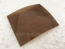 Load image into Gallery viewer, Polarized Lenses For Sunglasses TAC Polarized Lenses Dark Brown B20  UV400 Lenses 55*65mm 4 Base