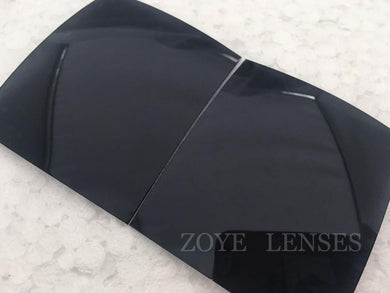 Polarized Lenses For Sunglasses TAC Polarized Lenses Dark Smoke S10 UV400 Lenses 55*65mm 4 Base