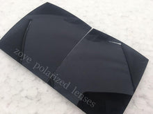 Carica l&#39;immagine nel visualizzatore di Gallery, Lenti polarizzate per occhiali da sole Lenti polarizzate TAC Fumo scuro S10 Lenti UV400 55 * 65mm 4 Base