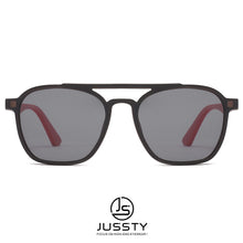 Load image into Gallery viewer, Polarized Magnet Clip On Glasses Frame Men Optical Myopia Eyeglasses Frame Male Prescription Clear Magnet Clip On Sunglasses Men