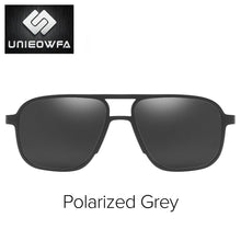 Load image into Gallery viewer, Polarized Magnet Clip On Glasses Frame Men Optical Myopia Eyeglasses Frame Prescription Black Magnet Clip On Sunglasses Male