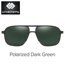 Load image into Gallery viewer, Polarized Magnet Clip On Glasses Frame Men Optical Myopia Eyeglasses Frame Prescription Black Magnet Clip On Sunglasses Male