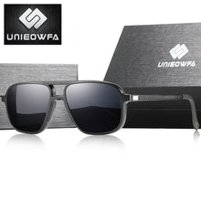 Load image into Gallery viewer, Polarized Magnet Clip On Glasses Frame Men Optical Myopia Eyeglasses Frame Prescription Black Magnet Clip On Sunglasses Male