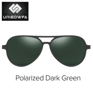 Polarized Magnet Clip on Glasses Frame Men Aviation Prescription Eyeglasses Frame Optical Myopia Pilot Magnet Clip On Sunglasses