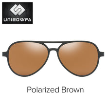 Load image into Gallery viewer, Polarized Magnet Clip on Glasses Frame Men Aviation Prescription Eyeglasses Frame Optical Myopia Pilot Magnet Clip On Sunglasses