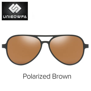 Polarized Magnet Clip on Glasses Frame Men Aviation Prescription Eyeglasses Frame Optical Myopia Pilot Magnet Clip On Sunglasses