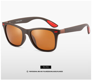 Occhiali da sole da uomo polarizzati Designer di marca Donne Guida Occhiali da sole con montatura quadrata Occhiali da sole maschili Rivestimento a specchio femminile 