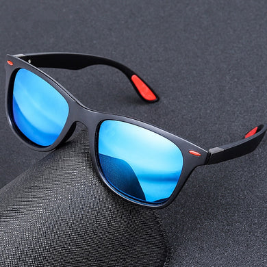 Polarized Men Sunglasses Brand Designer Women Driving Square Frame Sun Glasses Male Goggle Shades Coating Mirror Female