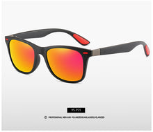 Carica l&#39;immagine nel visualizzatore di Gallery, Occhiali da sole da uomo polarizzati Designer di marca Donne Guida Occhiali da sole con montatura quadrata Occhiali da sole maschili Rivestimento a specchio femminile 