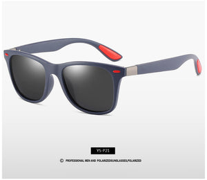 Occhiali da sole da uomo polarizzati Designer di marca Donne Guida Occhiali da sole con montatura quadrata Occhiali da sole maschili Rivestimento a specchio femminile 
