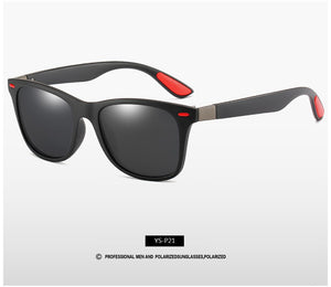 Occhiali da sole da uomo polarizzati Designer di marca Donne Guida Occhiali da sole con montatura quadrata Occhiali da sole maschili Rivestimento a specchio femminile 