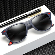 Carica l&#39;immagine nel visualizzatore di Gallery, Occhiali da sole da uomo polarizzati Designer di marca Donne Guida Occhiali da sole con montatura quadrata Occhiali da sole maschili Rivestimento a specchio femminile 