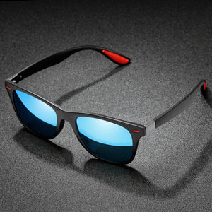 Occhiali da sole da uomo polarizzati Designer di marca Donne Guida Occhiali da sole con montatura quadrata Occhiali da sole maschili Rivestimento a specchio femminile 