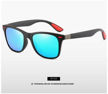 Carica l&#39;immagine nel visualizzatore di Gallery, Occhiali da sole da uomo polarizzati Designer di marca Donne Guida Occhiali da sole con montatura quadrata Occhiali da sole maschili Rivestimento a specchio femminile 