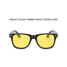 Carica l'immagine nel visualizzatore di Gallery, Polarized Men Women Night vision Sunglasses Drive Yellow Lens Vintage Square Male Female Sun Glasses for men