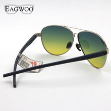 Load image into Gallery viewer, Polarized Night Driving Sunglasses Yellow Lenses Sun Glasses Anti UV Anti Glare De Sol Masculino Window Pilot Sunglasses 18618