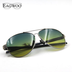 Polarized Night Driving Sunglasses Yellow Lenses Sun Glasses Anti UV Anti Glare De Sol Masculino Window Pilot Sunglasses 18618