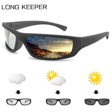 Load image into Gallery viewer, Polarized Pochromic Glasses Men Chameleon Discoloration Sunglasses for Male Change Color Driving Sun Glasses Sport Eyewear