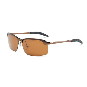 Polarized Photochromic Sunglasses Men Driving Rectangle Chameleon Change Color Sun Glasses Day Night Vision Anti Glare Goggles