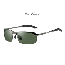 Load image into Gallery viewer, Polarized Photochromic Sunglasses Men Driving Rectangle Chameleon Change Color Sun Glasses Day Night Vision Anti Glare Goggles