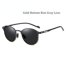 Load image into Gallery viewer, Polarized Round Metal Frame Woman Sun Glasses fishing Driving Sunglasses Brand Sunglasses Female UV400